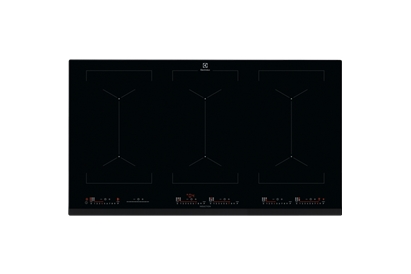 Plita incorporabila Electrolux EIV9467, Inductie, 6 Arzatoare, Control touch, 90 cm, Negru